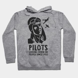 Airplane Pilot Shirts - Looking Down since 1903 Hoodie